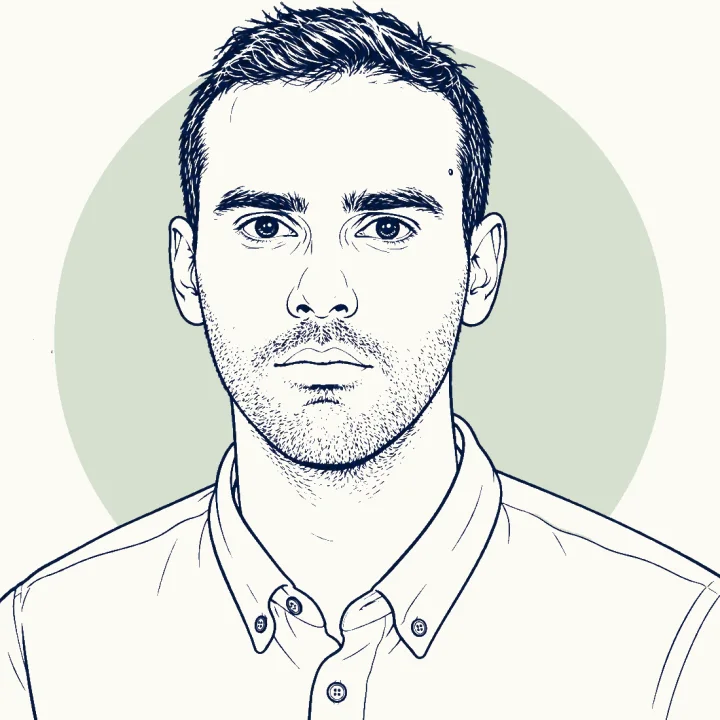Illustrated portrait of Noaman S&rsquo;Bouria